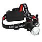 Torcia frontale a 3 modalità con Cree T6 LED 1200 lumens 91x18650, 3xAAA)