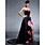  Column Strapless Asymmetrical Satin Taffeta Evening/ Prom/ Homecoming Dress (HSX329)